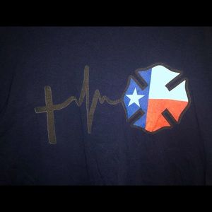 *SALE* Men’s graphic t-shirt. Faith Life Fire